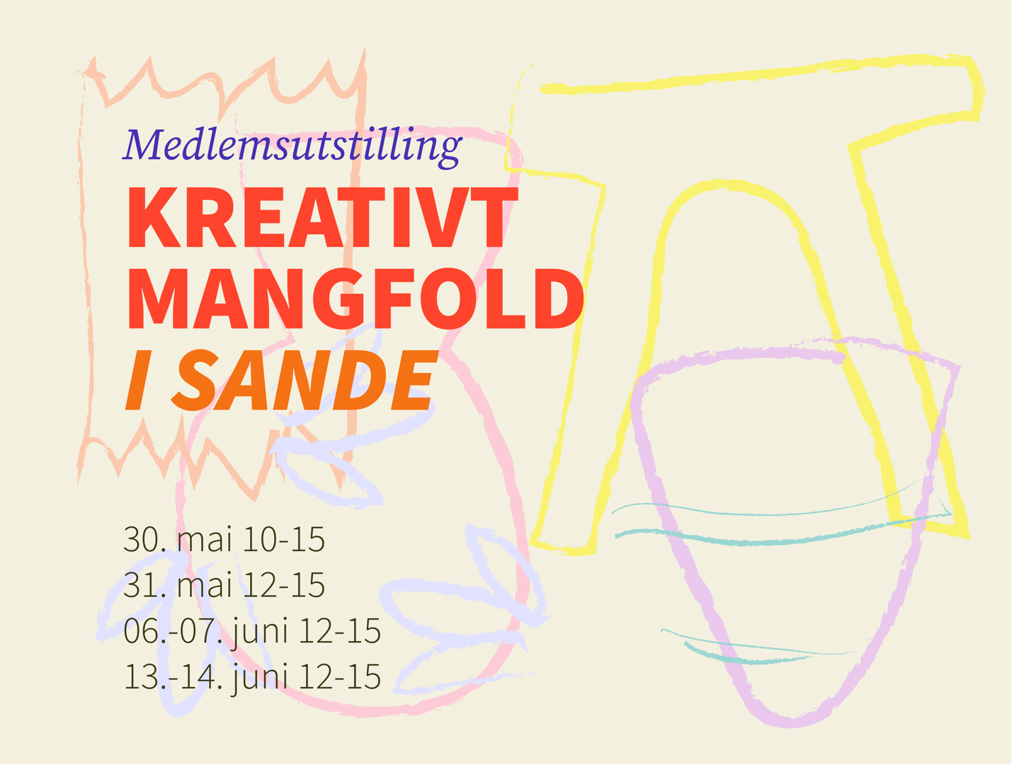 Kreativt mangfold i Sande